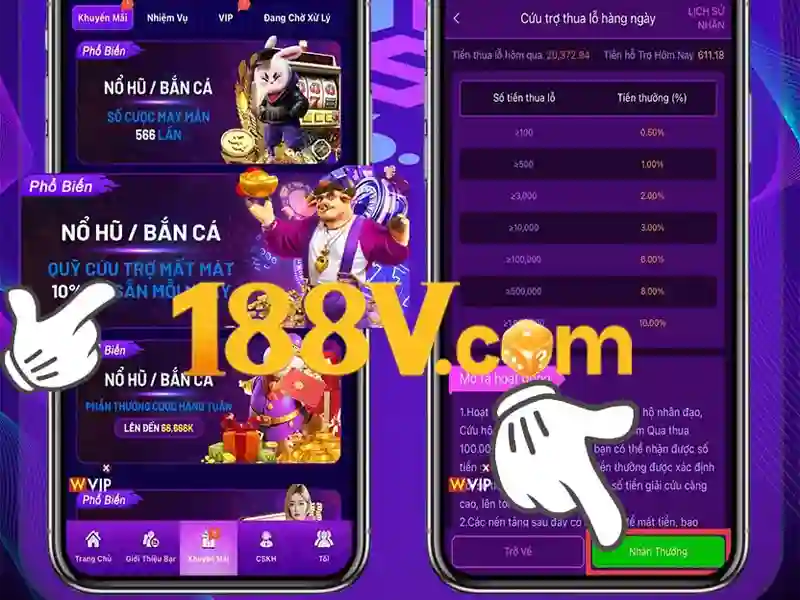 188V – Ứng Dụng App 188V Chơi SLOT Miễn Phí, Trải Nghiệm Đỉnh Cao 2026